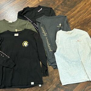 5 youth large simply southern long sleeve